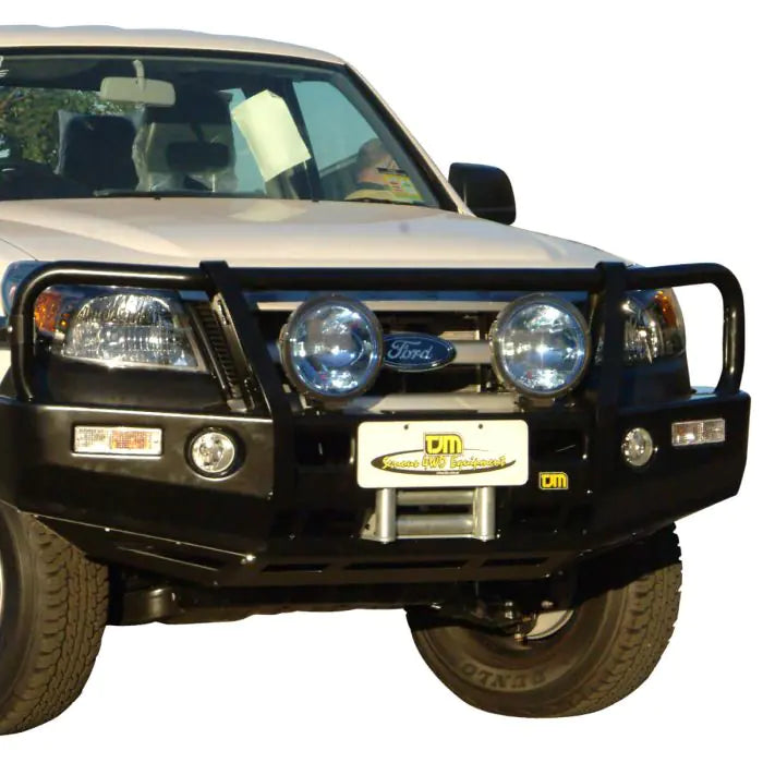 TJM OUTBACK BULL BAR BLACK STEEL FOR FORD RANGER PK 04/09-08/11 (IN STORE PICK-UP ONLY)