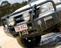 TJM OUTBACK BULL BAR BLACK STEEL FOR FORD RANGER PK 04/09-08/11 (IN STORE PICK-UP ONLY)