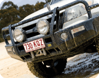 TJM OUTBACK BULL BAR BLACK STEEL FOR FORD RANGER PK 04/09-08/11 (IN STORE PICK-UP ONLY)