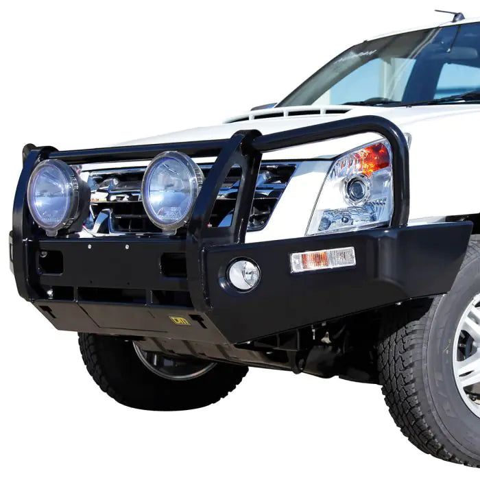 TJM OUTBACK BULL BAR BLACK STEEL FOR  ISUZU D-MAX /  HOLDEN RODEO (IN STORE PICK-UP ONLY)