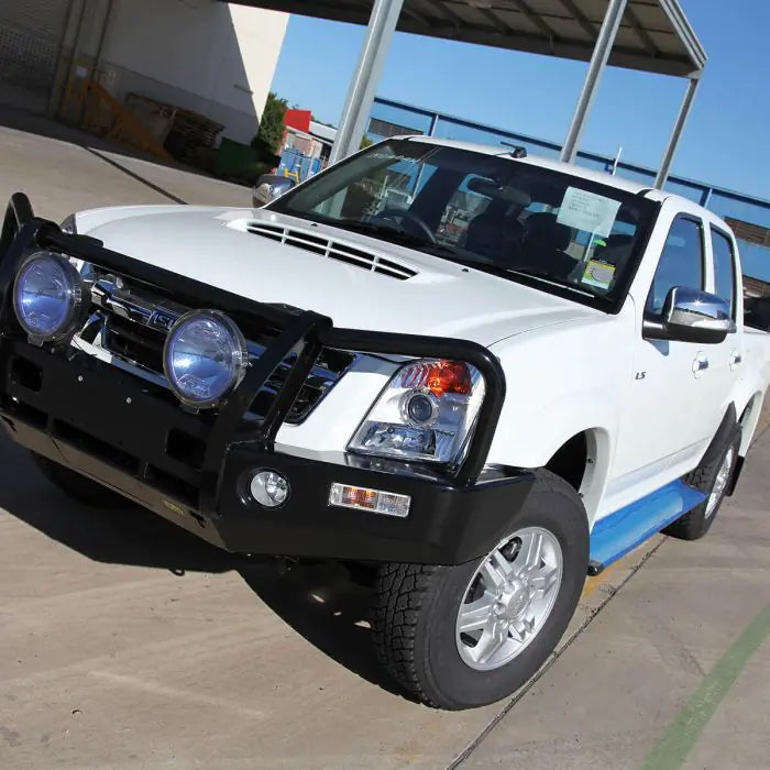 TJM OUTBACK BULL BAR BLACK STEEL FOR ISUZU D-MAX / HOLDEN RODEO (IN STORE PICK-UP ONLY)