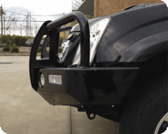 TJM OUTBACK BULL BAR BLACK STEEL FOR ISUZU D-MAX / HOLDEN RODEO (IN STORE PICK-UP ONLY)