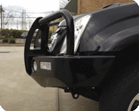 TJM OUTBACK BULL BAR BLACK STEEL FOR ISUZU D-MAX / HOLDEN RODEO (IN STORE PICK-UP ONLY)