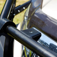 TJM OUTBACK BULL BAR BLACK STEEL FOR ISUZU D-MAX TF (IN STORE PICK-UP ONLY)