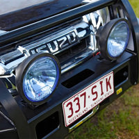 TJM OUTBACK BULL BAR BLACK STEEL FOR ISUZU D-MAX TF (IN STORE PICK-UP ONLY)
