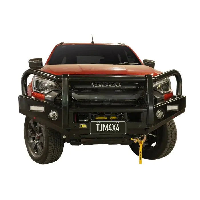 TJM OUTBACK BULL BAR BLACK STEEL FOR ISUZU D-MAX RG 05/24-ON (IN STORE PICK-UP ONLY)