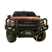 TJM OUTBACK BULL BAR BLACK STEEL FOR ISUZU D-MAX RG 05/24-ON (IN STORE PICK-UP ONLY)