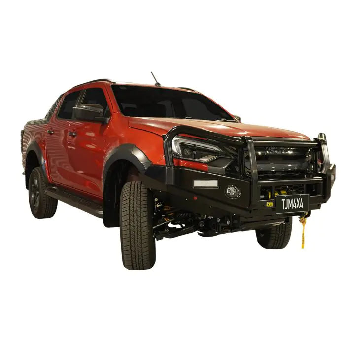 TJM OUTBACK BULL BAR BLACK STEEL FOR ISUZU D-MAX RG 05/24-ON (IN STORE PICK-UP ONLY)