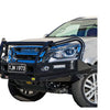 TJM OUTBACK BULL BAR BLACK STEEL FOR  ISUZU MU-X RF (IN STORE PICK-UP ONLY)