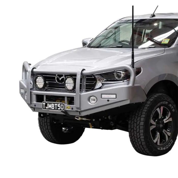 TJM OUTBACK BULL BAR BLACK STEEL FOR MAZDA BT-50 TF 08/20-ON (IN STORE PICK-UP ONLY)