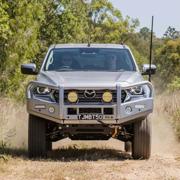 TJM OUTBACK BULL BAR BLACK STEEL FOR MAZDA BT-50 TF 08/20-ON (IN STORE PICK-UP ONLY)