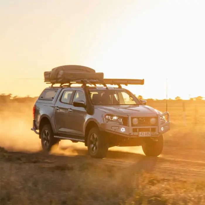 TJM OUTBACK BULL BAR BLACK STEEL FOR MAZDA BT-50 TF 08/20-ON (IN STORE PICK-UP ONLY)