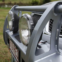 TJM OUTBACK BULL BAR BLACK STEEL FOR MITSUBISHI TRITON (IN STORE PICK-UP ONLY)