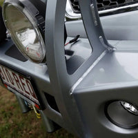 TJM OUTBACK BULL BAR BLACK STEEL FOR MITSUBISHI TRITON (IN STORE PICK-UP ONLY)