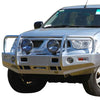 TJM OUTBACK BULL BAR BLACK STEEL FOR MITSUBISHI CHALLENGER  (IN STORE PICK-UP ONLY)