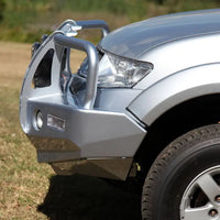 TJM OUTBACK BULL BAR BLACK STEEL FOR MITSUBISHI CHALLENGER (IN STORE PICK-UP ONLY)
