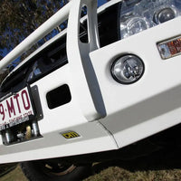 TJM OUTBACK BULL BAR BLACK STEEL FOR MITSUBISHI PAJERO NS-NT/ MITSUBISHI PAJERO NW (IN STORE PICK-UP ONLY)