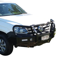 TJM OUTBACK BULL BAR BLACK STEEL FOR VOLKSWAGEN AMAROK 2H 02/11-10/16 (IN STORE PICK-UP ONLY)