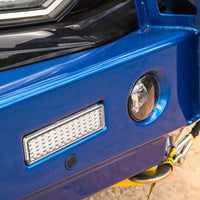 TJM OUTBACK BULL BAR BLACK STEEL FOR VOLKSWAGEN AMAROK 2H MY17+ 11/16-04/23 4DR P/UP (IN STORE PICK-UP ONLY)