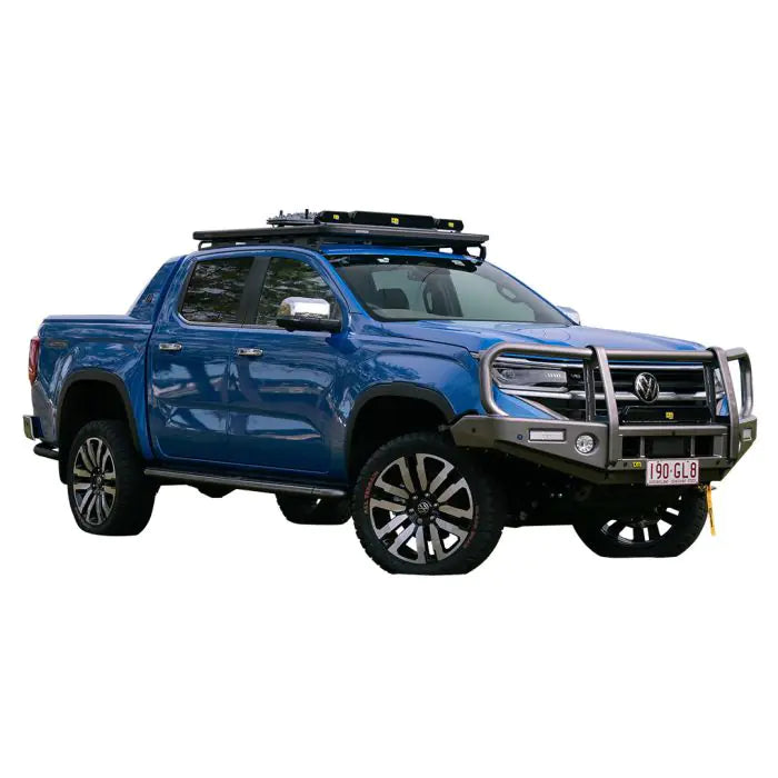 TJM OUTBACK BULL BAR BLACK STEEL FOR VOLKSWAGEN AMAROK 05/23 -ON CORE (IN STORE PICK-UP ONLY)