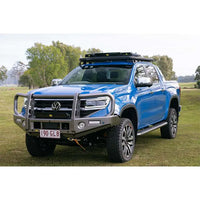 TJM OUTBACK BULL BAR BLACK STEEL FOR VOLKSWAGEN AMAROK 05/23 -ON CORE (IN STORE PICK-UP ONLY)