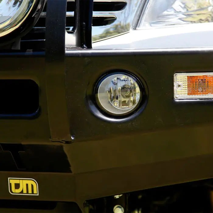TJM OUTBACK BULL BAR BLACK STEEL FOR TOYOTA HILUX 7TH GEN 08/11-08/15 (IN STORE PICK-UP ONLY)