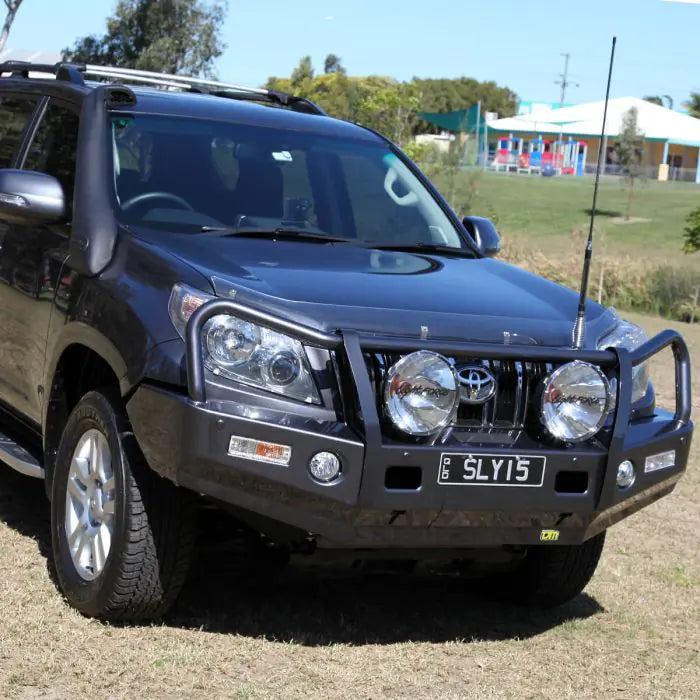 TJM OUTBACK BULL BAR BLACK STEEL FOR TOYOTA PRADO 150 SERIES (IN STORE PICK-UP ONLY)