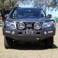 TJM OUTBACK BULL BAR BLACK STEEL FOR TOYOTA PRADO 150 SERIES (IN STORE PICK-UP ONLY)