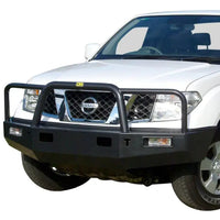 TJM Tradesman Bull Bar Black Steel For Nissan Navara D40 / Nissan Pathfinder R51-070SB15F10L (In Store Pick Up Only)