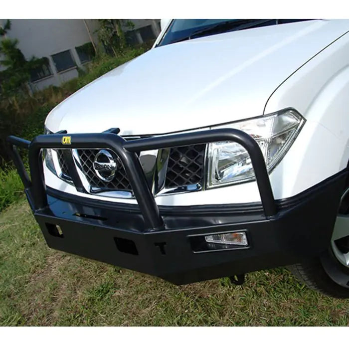 TJM Tradesman Bull Bar Black Steel For Nissan Navara D40 / Nissan Pathfinder R51-070SB15F10L (In Store Pick Up Only)
