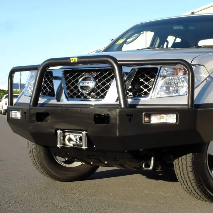 TJM TRADESMAN BULL BAR BLACK STEEL FOR NISSAN NAVARA (IN STORE PICK-UP ONLY)