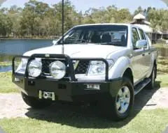 TJM TRADESMAN BULL BAR BLACK STEEL FOR NISSAN NAVARA (IN STORE PICK-UP ONLY)