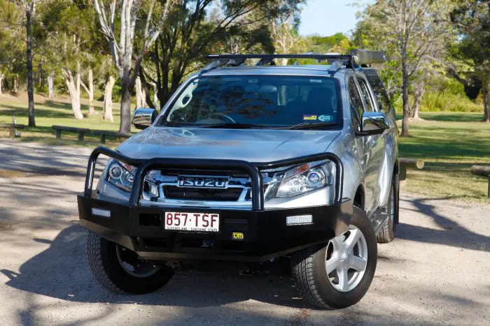 TJM TRADESMAN BULL BAR BLACK STEEL FOR ISUZU D-MAX/ ISUZU MU-X (IN STORE PICK-UP ONLY)