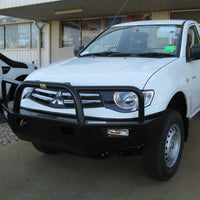 TJM TRADESMAN BULL BAR BLACK STEEL FOR MITSUBISHI TRITON (IN STORE PICK-UP ONLY)
