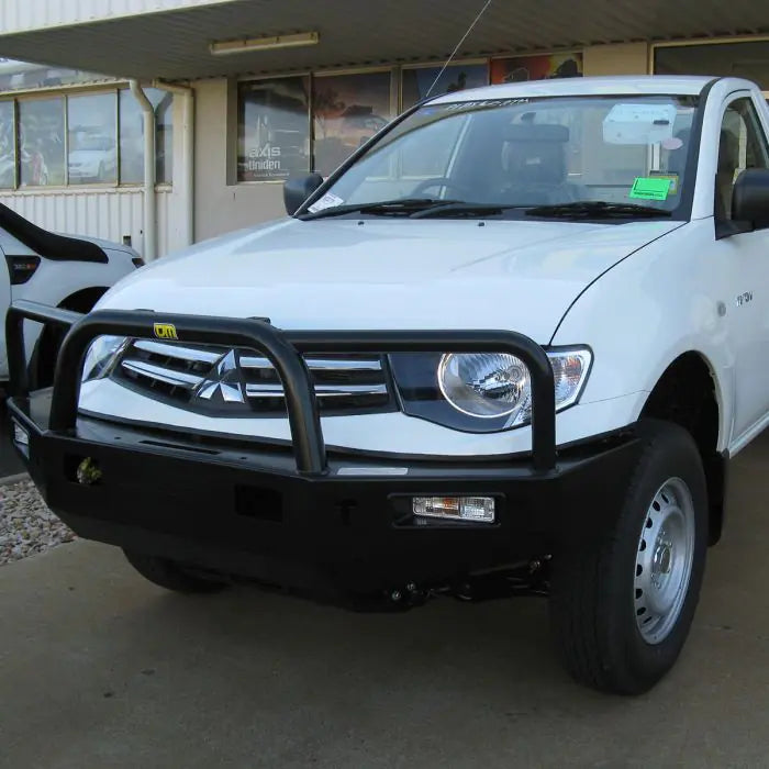 TJM TRADESMAN BULL BAR BLACK STEEL FOR MITSUBISHI TRITON (IN STORE PICK-UP ONLY)