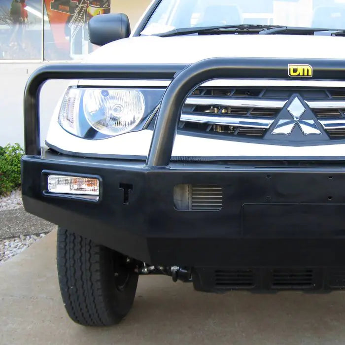 TJM TRADESMAN BULL BAR BLACK STEEL FOR MITSUBISHI TRITON (IN STORE PICK-UP ONLY)