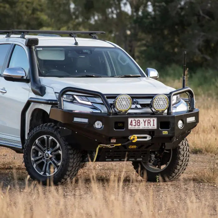 TJM TRADESMAN BULL BAR BLACK STEEL FOR MITSUBISHI TRITON MR (IN STORE PICK-UP ONLY)