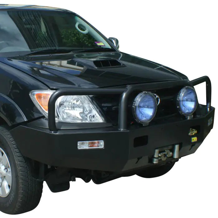 TJM TRADESMAN BULL BAR BLACK STEEL FOR TOYOTA HILUX 7TH GEN 04/05-07/11 (IN STORE PICK-UP ONLY)