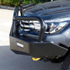 TJM TRADESMAN BULL BAR BLACK STEEL FOR TOYOTA HILUX 8th GEN (IN STORE PICK-UP ONLY)