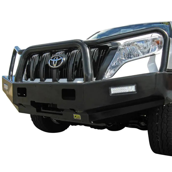 TJM TRADESMAN BULL BAR BLACK STEEL FOR TOYOTA PRADO 150 SERIES (IN STORE PICK-UP ONLY)