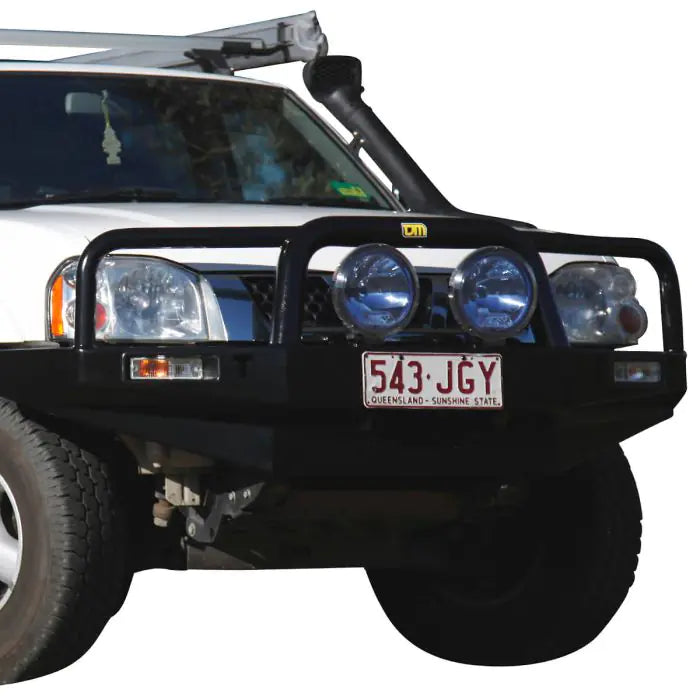 TJM BULL BAR T15 BLACK STEEL FOR NISSAN NAVARA D22(IN STORE PICK UP ONLY)