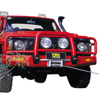 TJM BULL BAR T15 BLACK STEEL FOR NISSAN PATROL GQ COIL /LEAF(IN STORE PICK UP ONLY)