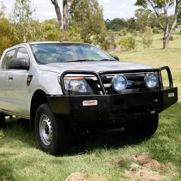 TJM TRADESMAN BULL BAR BLACK STEEL FOR  FORD RANGER (IN STORE PICK-UP ONLY)