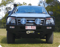 TJM TRADESMAN BULL BAR BLACK STEEL FOR FORD RANGER (IN STORE PICK-UP ONLY)