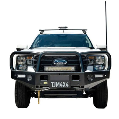 TJM TRADESMAN BULL BAR BLACK STEEL (Pick up only)