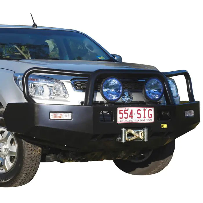 TJM TRADESMAN BULL BAR BLACK STEEL FOR HOLDEN COLORADO RG (IN STORE PICK-UP ONLY)