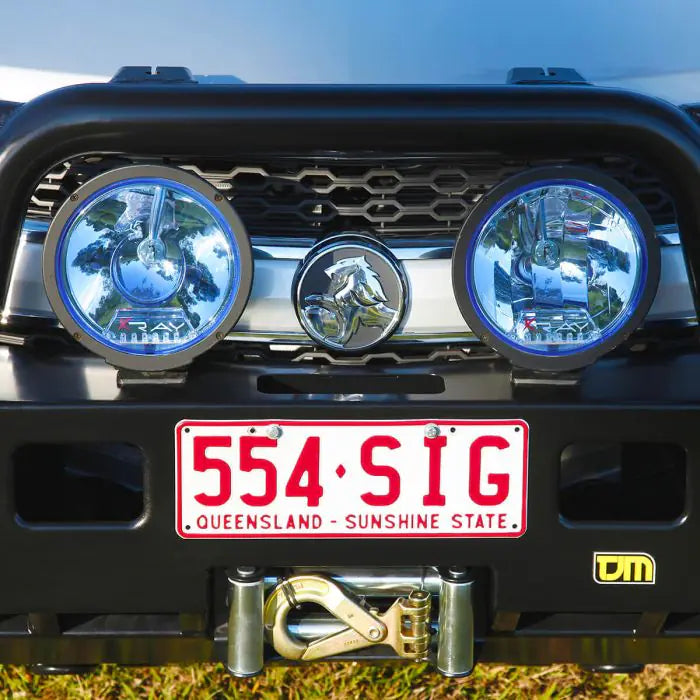 TJM TRADESMAN BULL BAR BLACK STEEL FOR HOLDEN COLORADO RG (IN STORE PICK-UP ONLY)