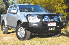 TJM Tradesman Bull Bar Black Steel For Holden Colorado Rg (In Store Pick-Up Only) - 070SB15N32P