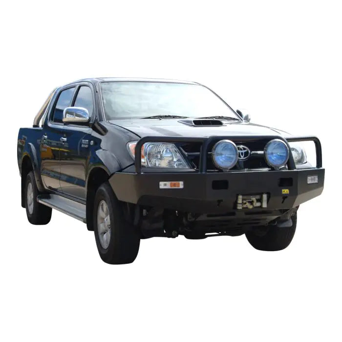 TJM TRADESMAN BULL BAR BLACK STEEL FOR TOYOTA HILUX 7th GEN (IN STORE PICK-UP ONLY)