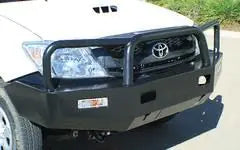 TJM TRADESMAN BULL BAR BLACK STEEL FOR TOYOTA HILUX 7th GEN (IN STORE PICK-UP ONLY)